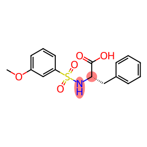 N-[(3-METHOXYPHENYL)SULFONYL]PHENYLALANINE