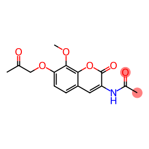 N-[8-METHOXY-2-OXO-7-(2-OXO-PROPOXY)-2H-CHROMEN-3-YL]-ACETAMIDE