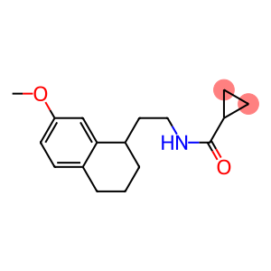 N-((-)-2-(7-methoxy-1,2,3,3-tetrahydro-1-naphthyl)ethyl)cyclopropylcarboxamide