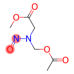 N-(METHOXYCARBONYLMETHYL)-N-(ACETOXYMETHYL)NITROSAMINE