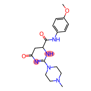 N-(4-METHOXYPHENYL)-2-(4-METHYLPIPERAZIN-1-YL)-6-OXO-3,4,5,6-TETRAHYDROPYRIMIDINE-4-CARBOXAMIDE