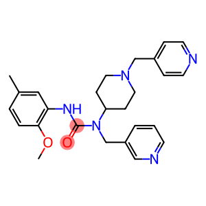 N'-(2-METHOXY-5-METHYLPHENYL)-N-(PYRIDIN-3-YLMETHYL)-N-[1-(PYRIDIN-4-YLMETHYL)PIPERIDIN-4-YL]UREA