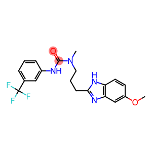 N-[3-(5-METHOXY-1H-BENZIMIDAZOL-2-YL)PROPYL]-N-METHYL-N'-[3-(TRIFLUOROMETHYL)PHENYL]UREA