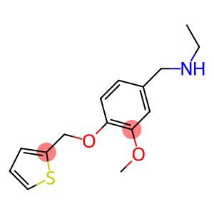 N-[3-METHOXY-4-(THIEN-2-YLMETHOXY)BENZYL]ETHANAMINE