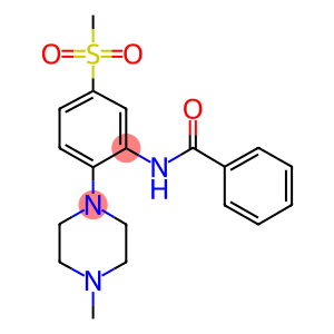 N-[[2-(4-METHYLPIPERAZINO)-5-(METHYLSULPHONYL)]PHENYL]BENZAMIDE