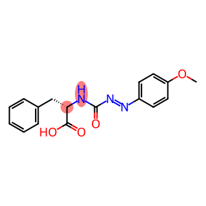 N-(4-methoxyphenylazoformyl)phenylalanine