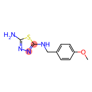 N-(4-METHOXYBENZYL)-1,3,4-THIADIAZOLE-2,5-DIAMINE