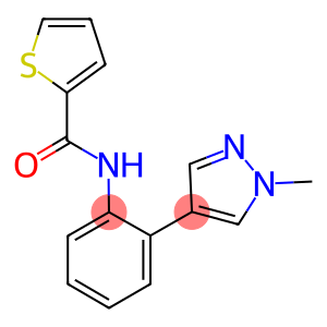 N-[2-(1-METHYL-1H-PYRAZOL-4-YL)PHENYL]THIOPHENE-2-CARBOXAMIDE