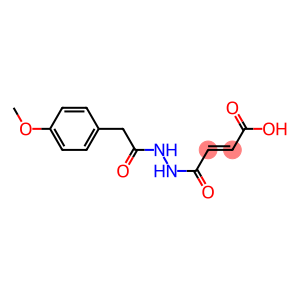 4-(N'-[2-(4-METHOXY-PHENYL)-ACETYL]-HYDRAZINO)-4-OXO-BUT-2-ENOIC ACID