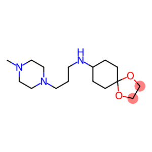 N-[3-(4-methylpiperazin-1-yl)propyl]-1,4-dioxaspiro[4.5]decan-8-amine