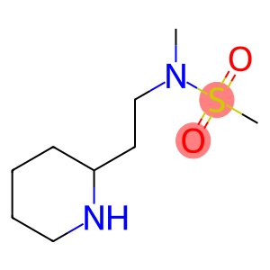 N-methyl-N-[2-(piperidin-2-yl)ethyl]methanesulfonamide