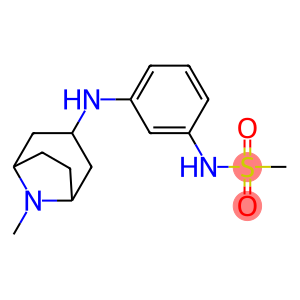 N-[3-({8-methyl-8-azabicyclo[3.2.1]octan-3-yl}amino)phenyl]methanesulfonamide