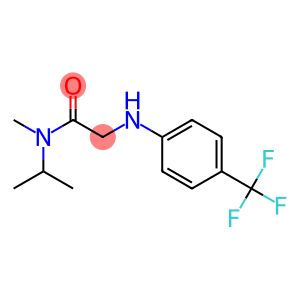 N-methyl-N-(propan-2-yl)-2-{[4-(trifluoromethyl)phenyl]amino}acetamide