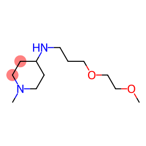 N-[3-(2-methoxyethoxy)propyl]-1-methylpiperidin-4-amine