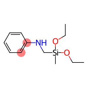 N-(Methyldiethoxysilylmethyl)aniline