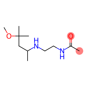 N-{2-[(4-methoxy-4-methylpentan-2-yl)amino]ethyl}acetamide