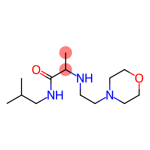 N-(2-methylpropyl)-2-{[2-(morpholin-4-yl)ethyl]amino}propanamide