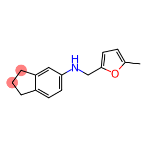 N-[(5-methylfuran-2-yl)methyl]-2,3-dihydro-1H-inden-5-amine