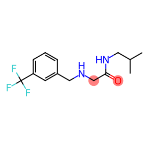 N-(2-methylpropyl)-2-({[3-(trifluoromethyl)phenyl]methyl}amino)acetamide