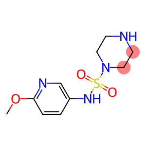 N-(6-methoxypyridin-3-yl)piperazine-1-sulfonamide