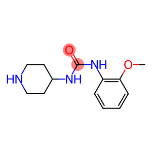 N-(2-methoxyphenyl)-N'-piperidin-4-ylurea