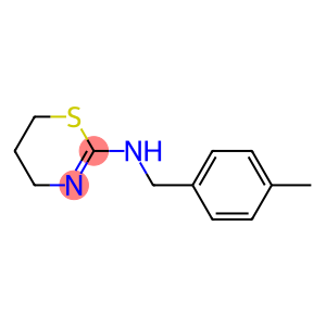 N-[(4-methylphenyl)methyl]-5,6-dihydro-4H-1,3-thiazin-2-amine