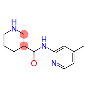 N-(4-methylpyridin-2-yl)piperidine-3-carboxamide