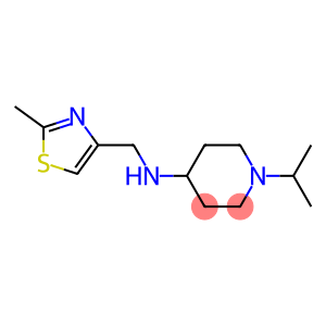 N-[(2-methyl-1,3-thiazol-4-yl)methyl]-1-(propan-2-yl)piperidin-4-amine