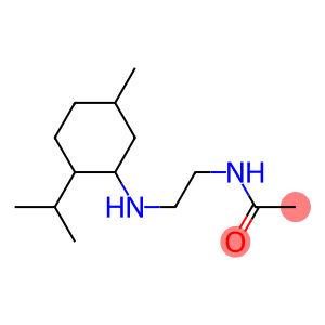 N-(2-{[5-methyl-2-(propan-2-yl)cyclohexyl]amino}ethyl)acetamide