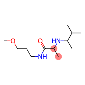 N-(3-methoxypropyl)-2-[(3-methylbutan-2-yl)amino]propanamide