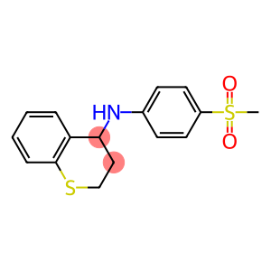 N-(4-methanesulfonylphenyl)-3,4-dihydro-2H-1-benzothiopyran-4-amine