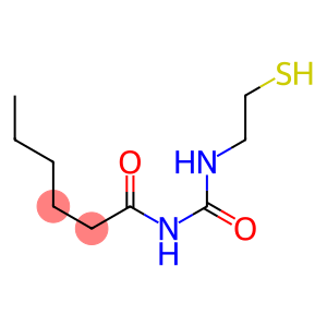 N-[(2-Mercaptoethyl)carbamoyl]hexanamide