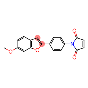 2-(4-N-maleimidophenyl)-6-methoxybenzofuran