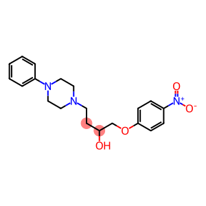 1-(4-Nitrophenoxy)-4-[4-[phenyl]-1-piperazinyl]-2-butanol