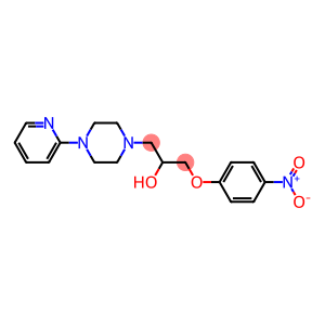 2-[4-Nitrophenoxy]-1-[[4-(2-pyridinyl)-1-piperazinyl]methyl]ethanol