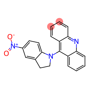 9-(5-Nitroindolin-1-yl)acridine