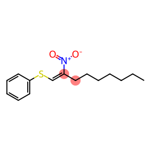 2-Nitro-1-phenylthio-1-nonene