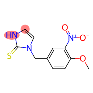 1-(3-Nitro-4-methoxybenzyl)-1,3-dihydro-2H-imidazole-2-thione