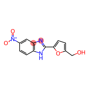 5-Nitro-2-[5-(hydroxymethyl)furan-2-yl]-1H-benzimidazole