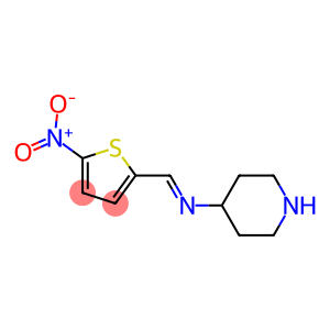 5-Nitro-2-[(piperidin-4-yl)iminomethyl]thiophene