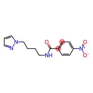 4-Nitro-N-[4-(1H-pyrazol-1-yl)butyl]benzamide