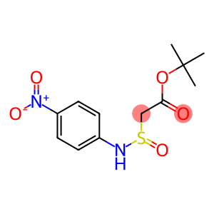 [(4-Nitrophenyl)aminosulfinyl]acetic acid tert-butyl ester