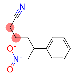 6-Nitro-5-phenylhexanenitrile