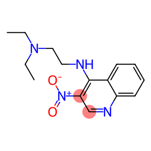 3-Nitro-4-(2-diethylaminoethyl)aminoquinoline