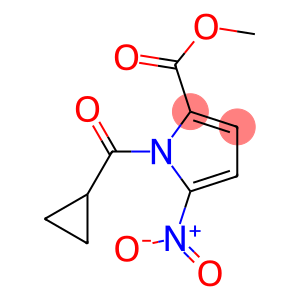 5-Nitro-1-(cyclopropylcarbonyl)-1H-pyrrole-2-carboxylic acid methyl ester