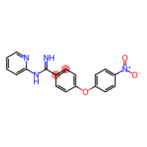 4-(4-Nitrophenoxy)-N-(2-pyridyl)benzamidine