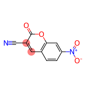 7-Nitro-2-oxo-2H-1-benzopyran-3-carbonitrile