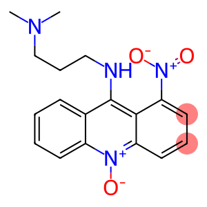 1-Nitro-9-[[3-(dimethylamino)propyl]amino]acridine 10-oxide