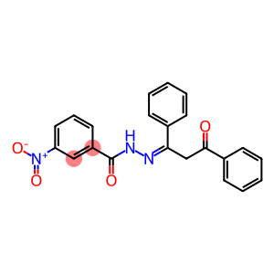 3-nitro-N'-[(Z)-3-oxo-1,3-diphenylpropylidene]benzohydrazide