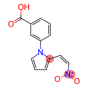 3-(2-{2-nitrovinyl}-1H-pyrrol-1-yl)benzoic acid